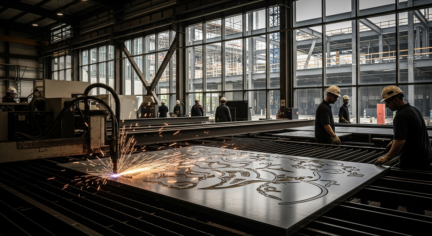 Construction and Architecture sheet metal fabrication — Balaji Engineering Works