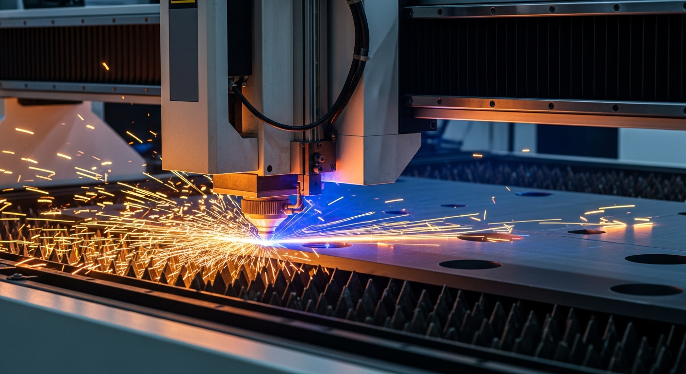 CNC laser cutting, plate bending, and sheet metal services at Balaji Engineering Works in Surat